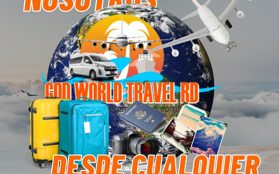 Book your transfer from anywhere in the world with God World Travel RD.